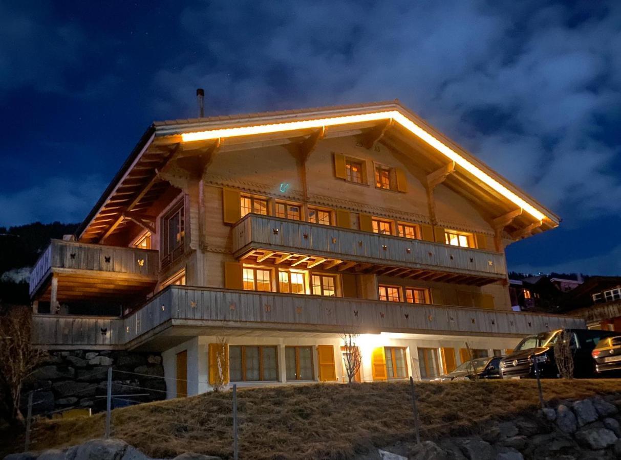 Chalet Butterfly Adelboden Exterior foto