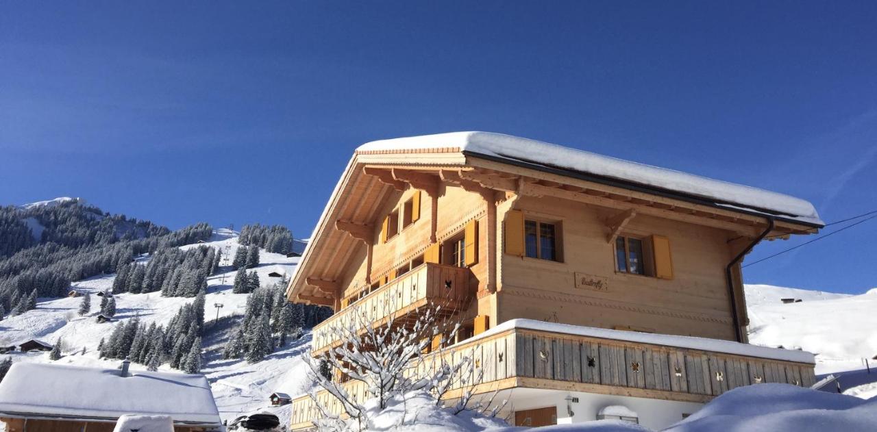 Chalet Butterfly Adelboden Exterior foto